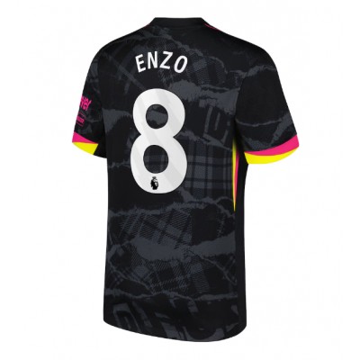 Moški Nogometni dresi Chelsea Enzo Fernandez #8 Tretji 2024-25 Kratek Rokav Moški Nogometni dresi Chelsea Enzo Fernandez #8 Tretji 2024-25 Kratek Rokav